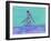 Woman Walking in the Water-Marie Bertrand-Framed Giclee Print