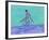 Woman Walking in the Water-Marie Bertrand-Framed Giclee Print