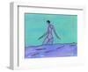 Woman Walking in the Water-Marie Bertrand-Framed Giclee Print