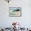 Woman Walking on a Palm Fringed White Sand Beach in Ha'Apai Islands, Tonga, South Pacific-Michael Runkel-Framed Photographic Print displayed on a wall