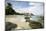 Woman Walking on Beach at the Baths-Macduff Everton-Mounted Photographic Print