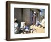 Woman Washing Clothes Outside Shack, Godet, Haiti, Island of Hispaniola-Lousie Murray-Framed Photographic Print