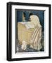 Woman Washing Hands-Mary Cassatt-Framed Premium Giclee Print
