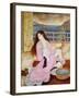 Woman Washing Her Face-Patricia O'Brien-Framed Giclee Print