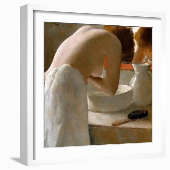 Woman Washing-Armand Rassenfosse-Framed Giclee Print