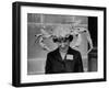 Woman Wearing a Crab Hat at the League of Women Voter's Convention-Robert W^ Kelley-Framed Photographic Print