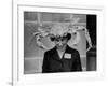 Woman Wearing a Crab Hat at the League of Women Voter's Convention-Robert W^ Kelley-Framed Photographic Print