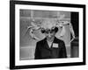 Woman Wearing a Crab Hat at the League of Women Voter's Convention-Robert W^ Kelley-Framed Photographic Print