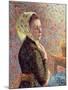 Woman Wearing a Green Headscarf, 1893-Camille Pissarro-Mounted Giclee Print