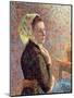 Woman Wearing a Green Headscarf, 1893-Camille Pissarro-Mounted Giclee Print