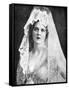 Woman Wearing a Lace Mantilla, Andalusia, Spain, 1936-null-Framed Stretched Canvas