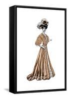 Woman Wearing a Long Dress and a Hat, 1908-1909-Andre & Sleigh-Framed Stretched Canvas