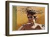 Woman Wearing a Nest-Helen J. Vaughn-Framed Giclee Print