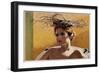 Woman Wearing a Nest-Helen J. Vaughn-Framed Giclee Print