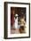 Woman Wearing Ao Dai Dress at Ha Chuong Hoi Quan Pagoda, Cholon, Ho Chi Minh City, Vietnam-Ian Trower-Framed Photographic Print