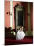 Woman Wearing Ballerina Dress-Hans Neleman-Mounted Photographic Print