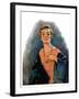 "Woman Wearing Beaded Necklace,"February 26, 1927-William Haskell Coffin-Framed Giclee Print