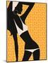 Woman Wearing Bikini-null-Mounted Giclee Print