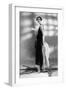 Woman Wearing Chanel Dress, 1928-null-Framed Photo