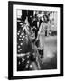 Woman Wearing Daridow Copy of Chanel Evening Suit-Gordon Parks-Framed Photographic Print