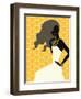 Woman Wearing Dress-null-Framed Giclee Print