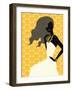 Woman Wearing Dress-null-Framed Giclee Print