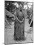 Woman Wearing Full Mourning Costume, Melanesia, 1920-Gunnar Landtman-Mounted Giclee Print