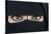 Woman wearing Islamic veil-Godong-Mounted Photographic Print