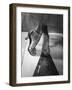 Woman Wearing Popular Style of Jeweled Evening Sandals-Nina Leen-Framed Photographic Print