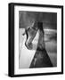 Woman Wearing Popular Style of Jeweled Evening Sandals-Nina Leen-Framed Photographic Print