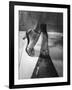 Woman Wearing Popular Style of Jeweled Evening Sandals-Nina Leen-Framed Photographic Print