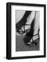Woman Wearing Shoes from Paris-null-Framed Photographic Print
