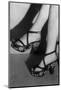 Woman Wearing Shoes from Paris-null-Mounted Photographic Print