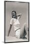 Woman Wearing White Outfit-Bettmann-Mounted Photographic Print