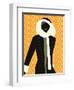 Woman Wearing Winter Coat-null-Framed Giclee Print