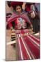 Woman Weaving at Backstrap Loom, Weaving Cooperative, Chinchero, Peru-Merrill Images-Mounted Photographic Print