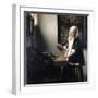 Woman Weighing Gold-Johannes Vermeer-Framed Giclee Print