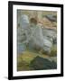 Woman Wiping Her Feet, 1893-Edgar Degas-Framed Giclee Print