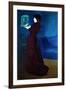 Woman with a Bird Cage-Jozsef Rippl-Ronai-Framed Giclee Print