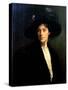 Woman with a Black Hat, 1910-Joseph Decamp-Stretched Canvas