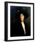 Woman with a Black Hat, 1910-Joseph Decamp-Framed Giclee Print