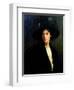 Woman with a Black Hat, 1910-Joseph Decamp-Framed Giclee Print