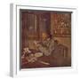 'Woman with a bowl (About 1897)', c1897, (1946)-Edouard Vuillard-Framed Giclee Print