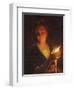 Woman with a Candle-Godfried Schalken Or Schalcken-Framed Premium Giclee Print