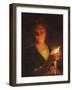 Woman with a Candle-Godfried Schalken Or Schalcken-Framed Giclee Print