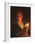 Woman with a Candle-Godfried Schalken Or Schalcken-Framed Giclee Print