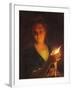 Woman with a Candle-Godfried Schalken Or Schalcken-Framed Giclee Print