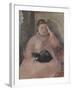 Woman with a Cat-Edouard Manet-Framed Giclee Print