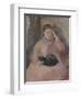 Woman with a Cat-Edouard Manet-Framed Giclee Print