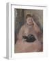 Woman with a Cat-Edouard Manet-Framed Giclee Print